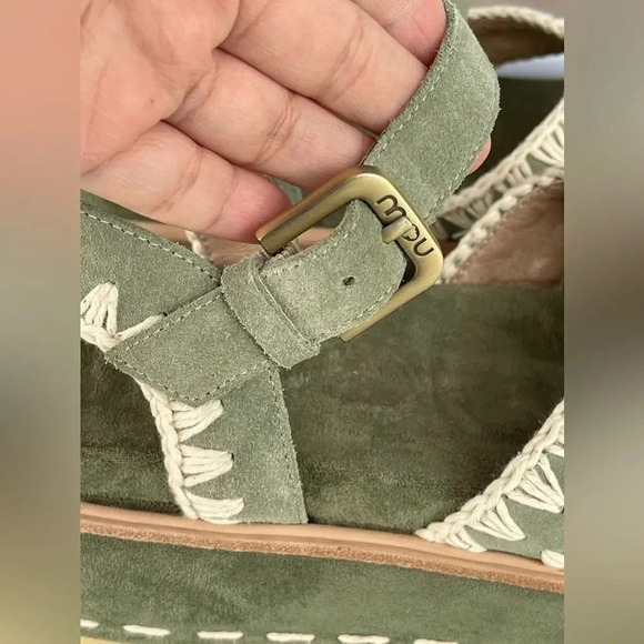 Mou PLATFORM CRISS CROSS UPPER - Platform sandals size 9 - Picture 6 of 16